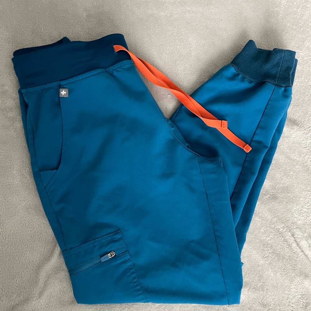 Figs Zamora Joggers - Small-Petite, Alps Blue